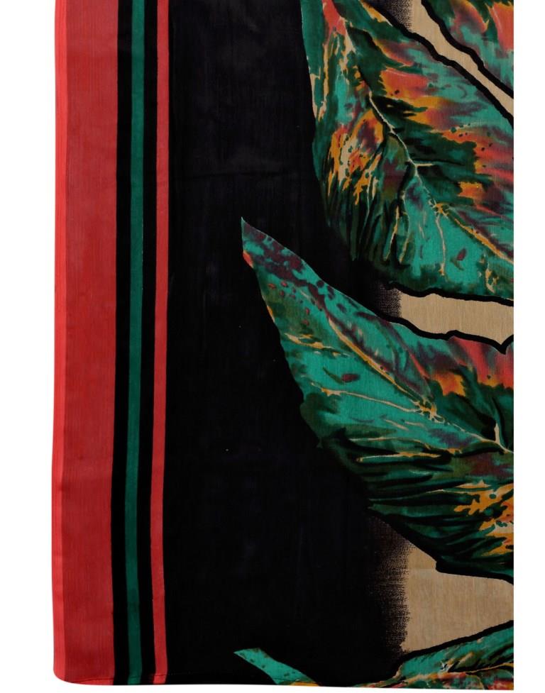 Enthralling Crimson Red Printed Unstitched Salwar Suit | Sudathi
