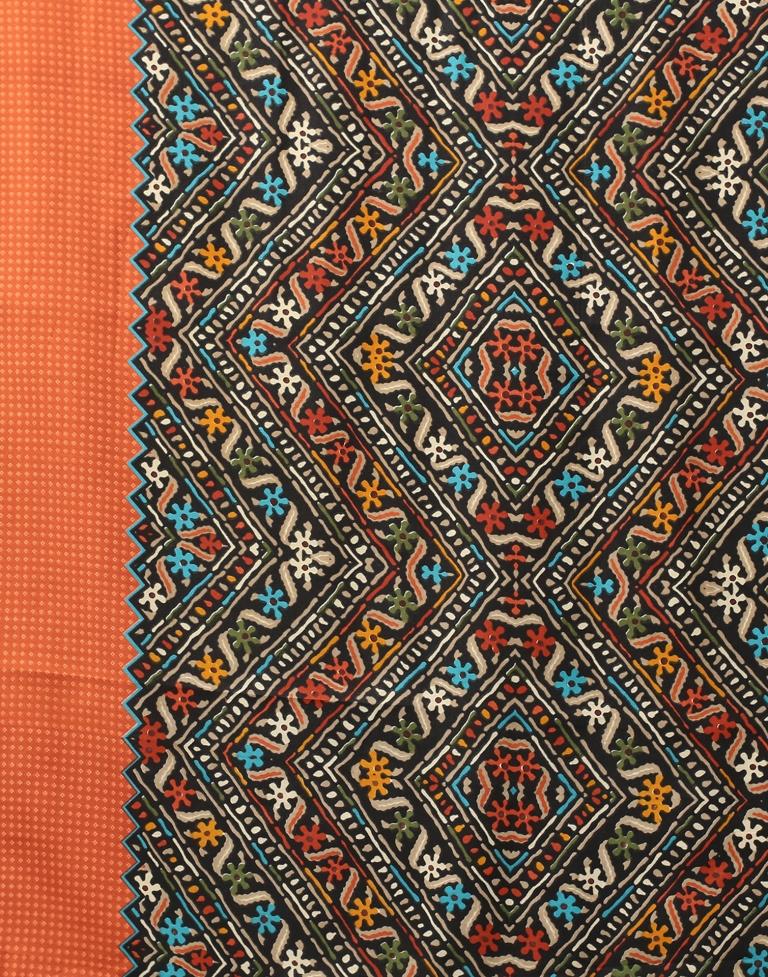 Printed Cotton Unstitched Salwar Suit Material | Sudathi