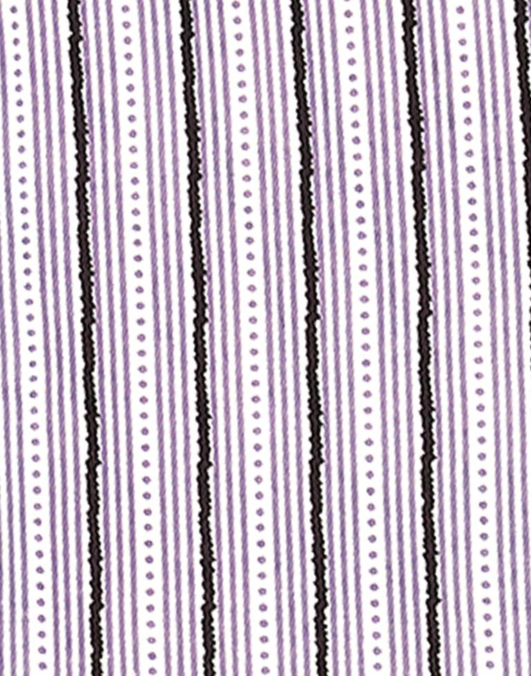 Black Printed Cotton Unstitched Salwar Suit Material