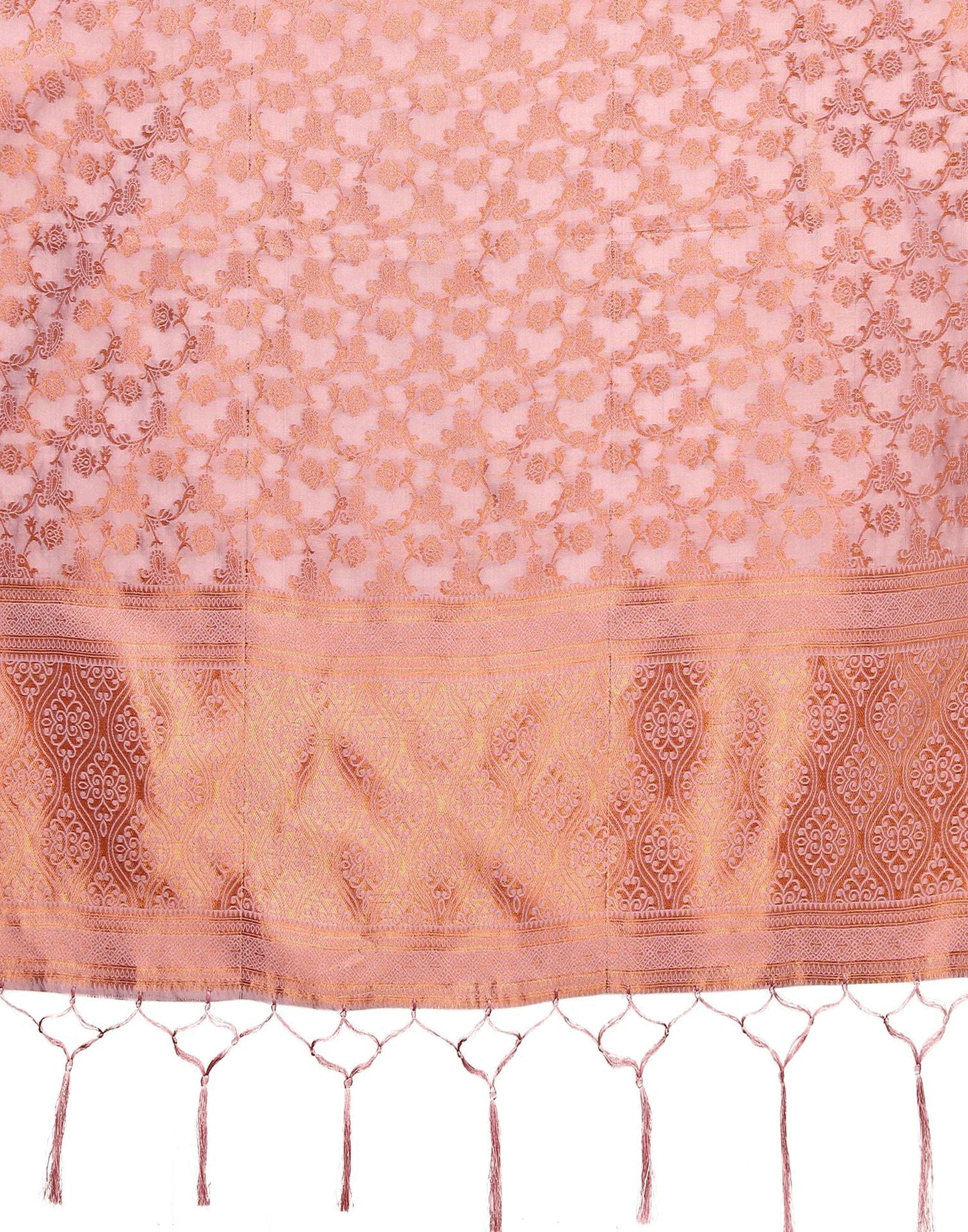 Light Purple Silk Dupatta | Leemboodi