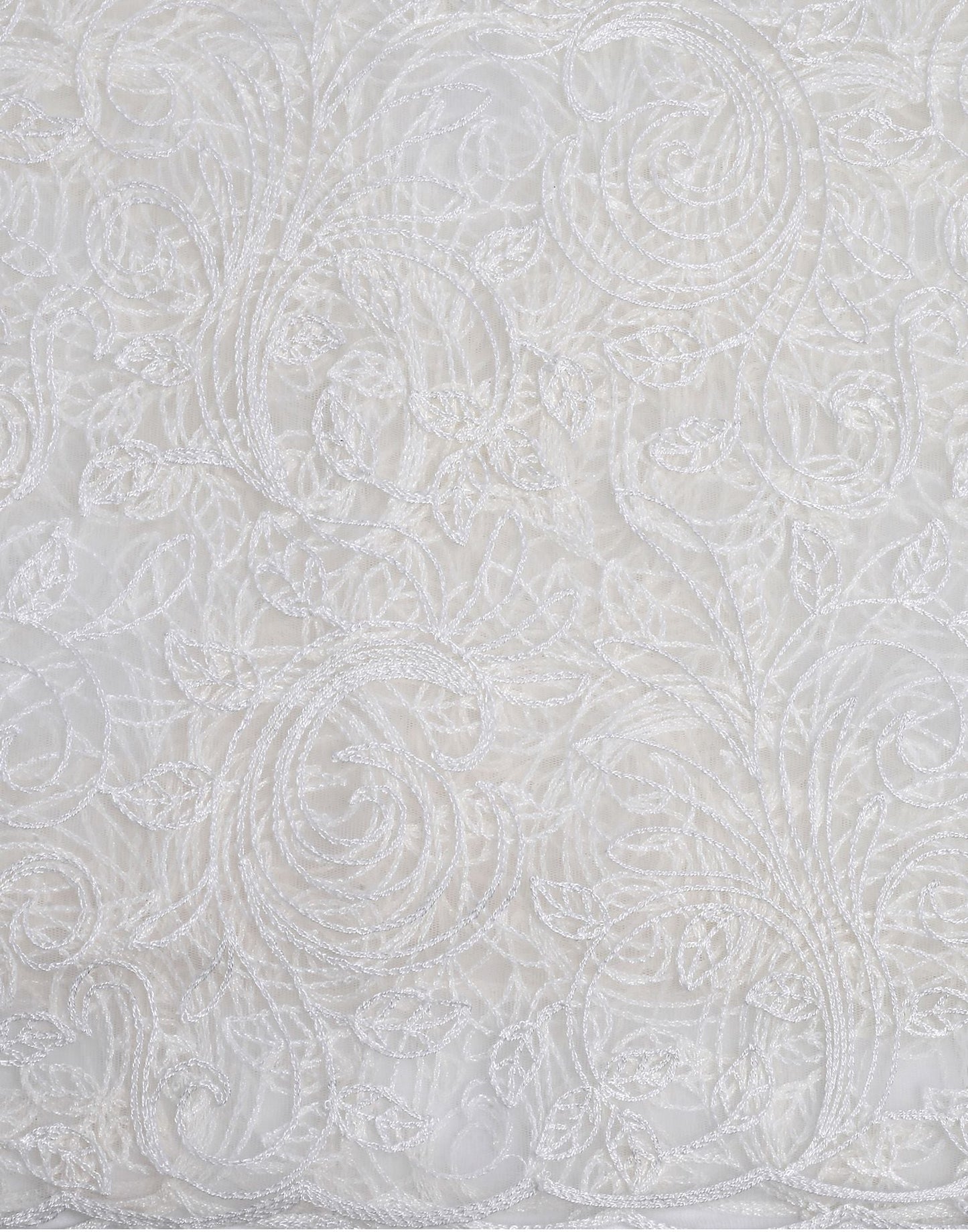 Off White Net Dupatta | Leemboodi