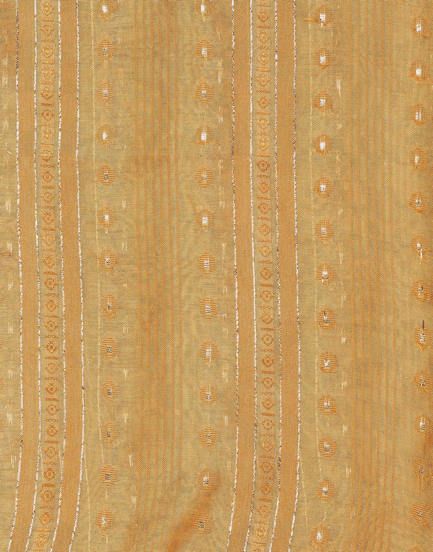 Cream Cotton Plain Dupatta | Leemboodi