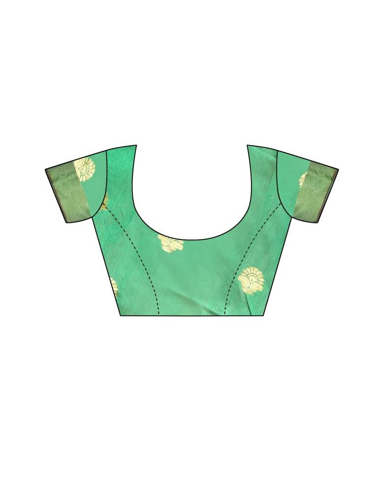 Pink Banarasi Silk Saree