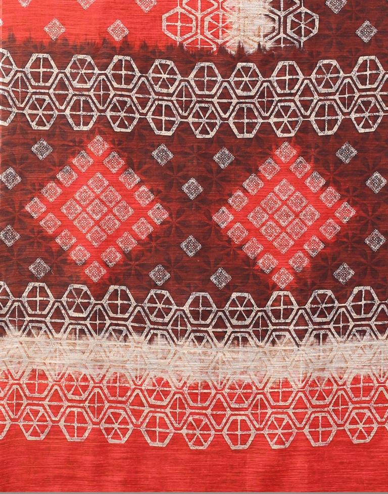 Brown Cotton Saree | Sudathi