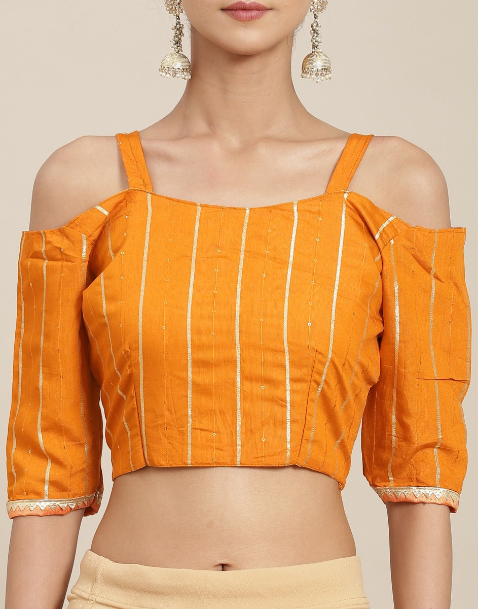 Yellow Chiffon Saree | Leemboodi