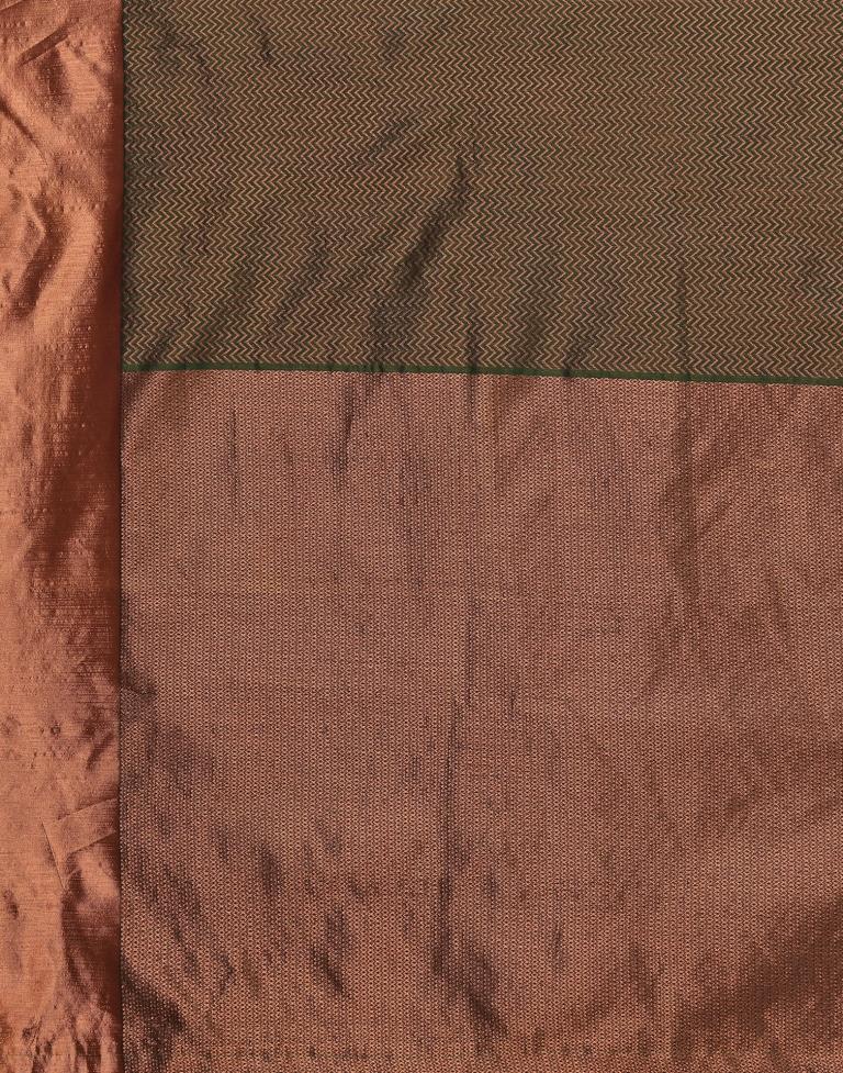 Green Weaving Silk Saree