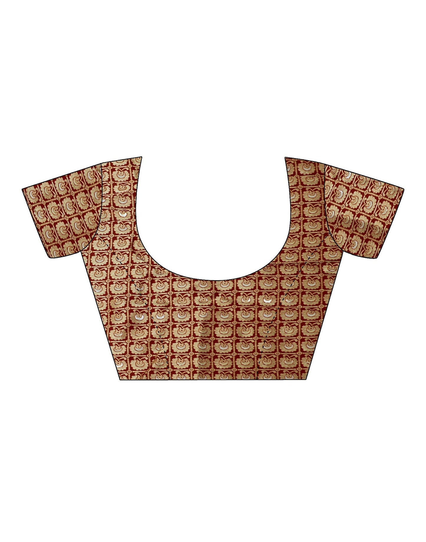 Maroon Silk Saree | Sudathi