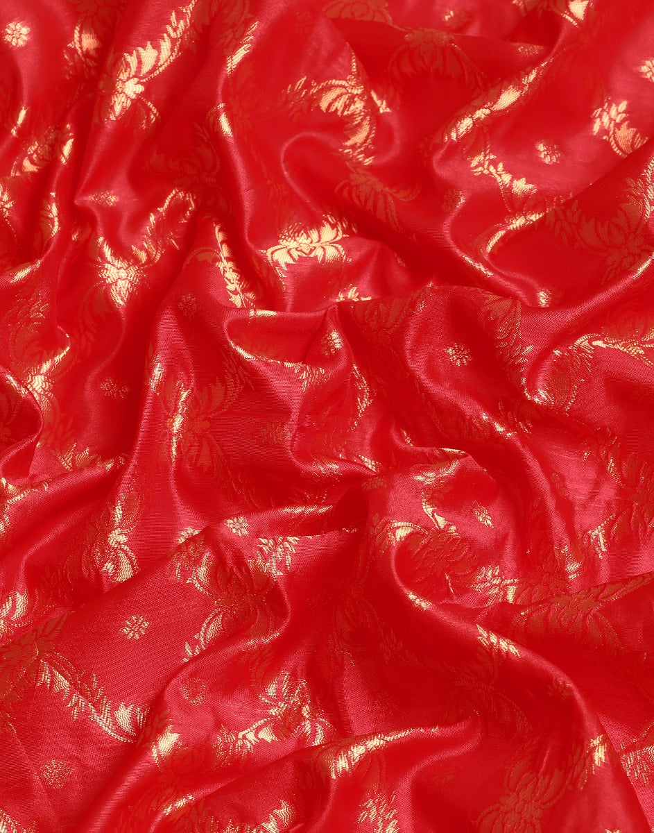 Red Banarasi Silk Saree | Sudathi