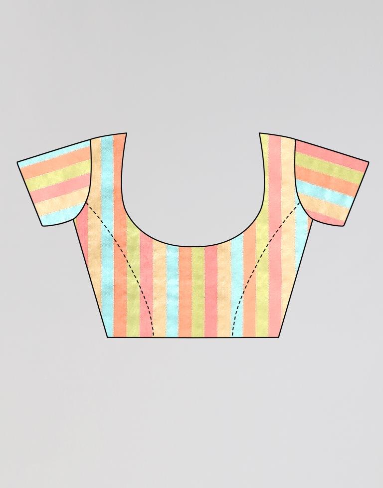 Grey Printed Saree | Sudathi