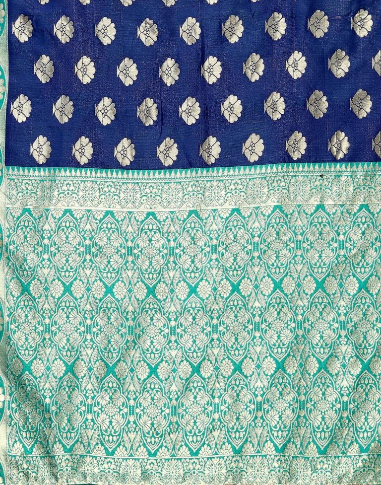 Rama Green Banarasi Silk Saree | Sudathi