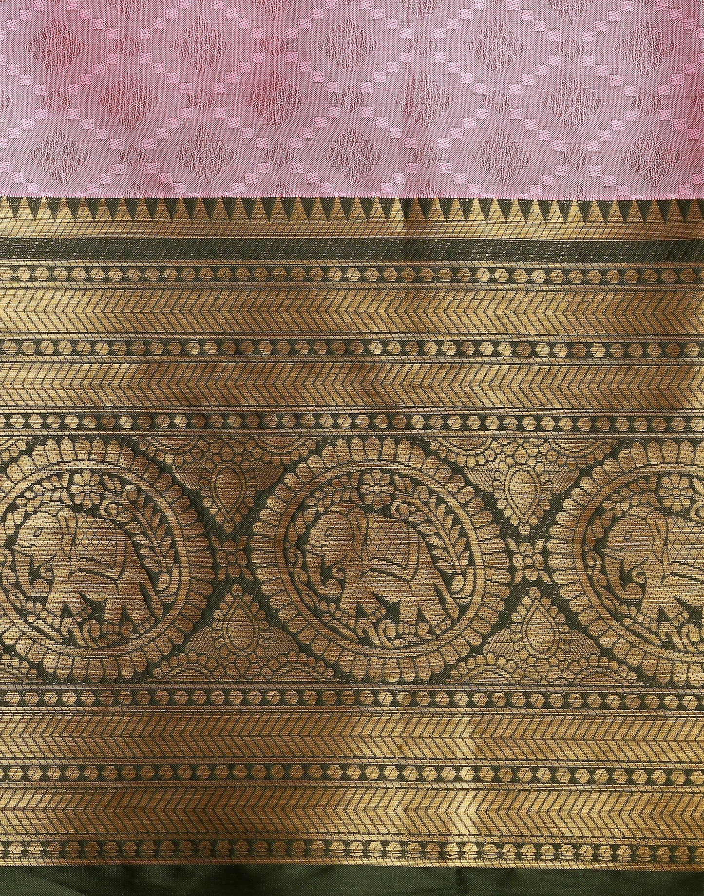 Light Pink Kanjivaram Silk Saree | Sudathi