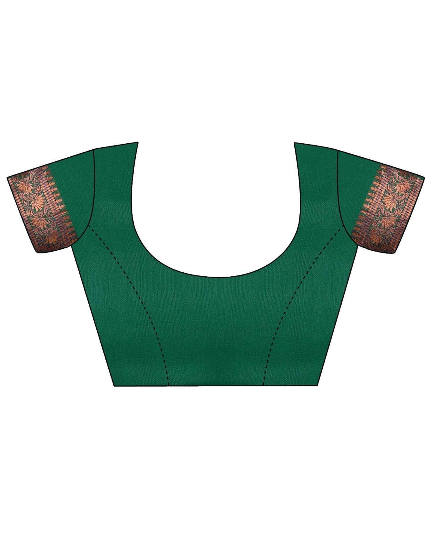 Green Banarasi Silk Saree | Sudathi