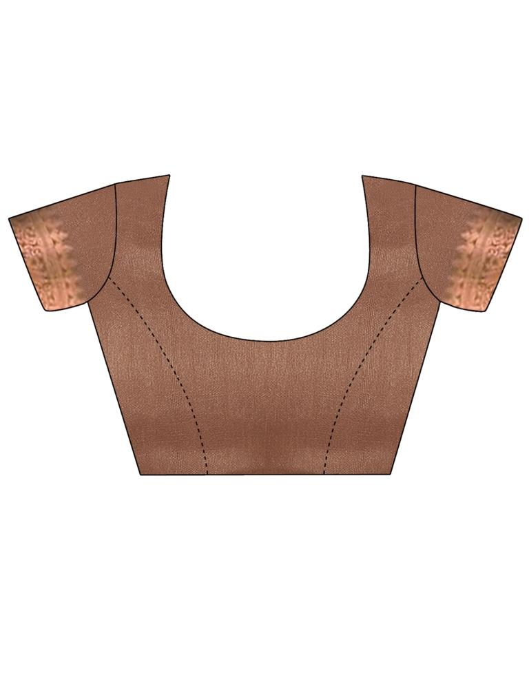 Brown Silk Saree | Sudathi