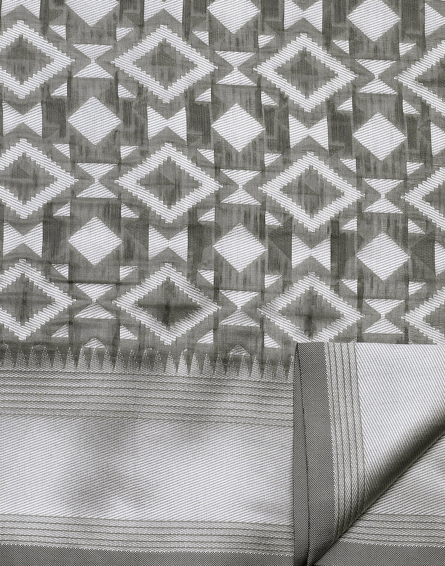 Grey Banarasi Cotton Saree | Sudathi