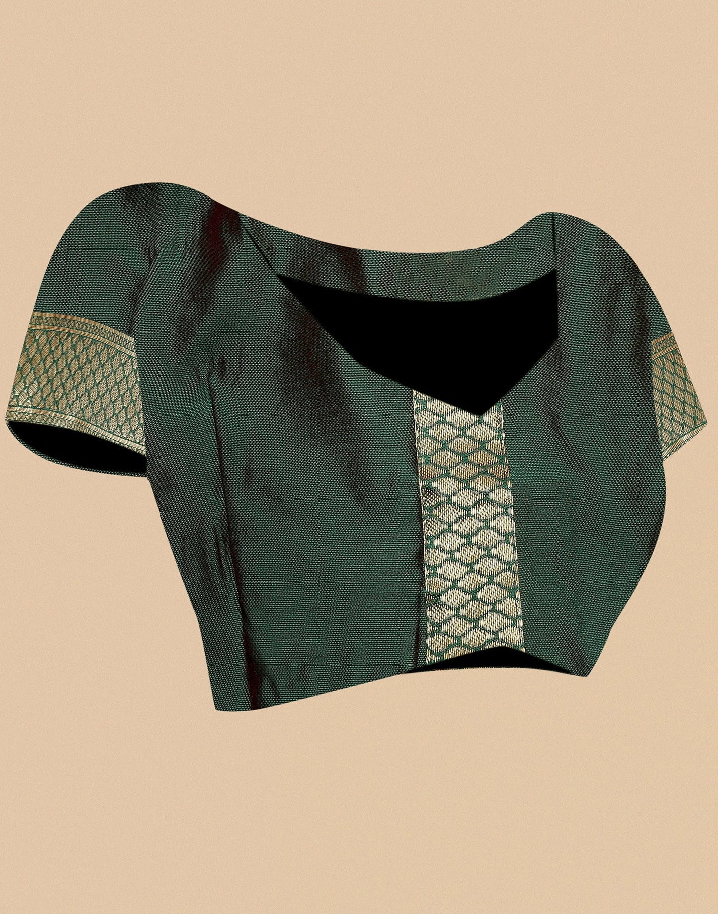 Rani Pink Silk Weaving Saree