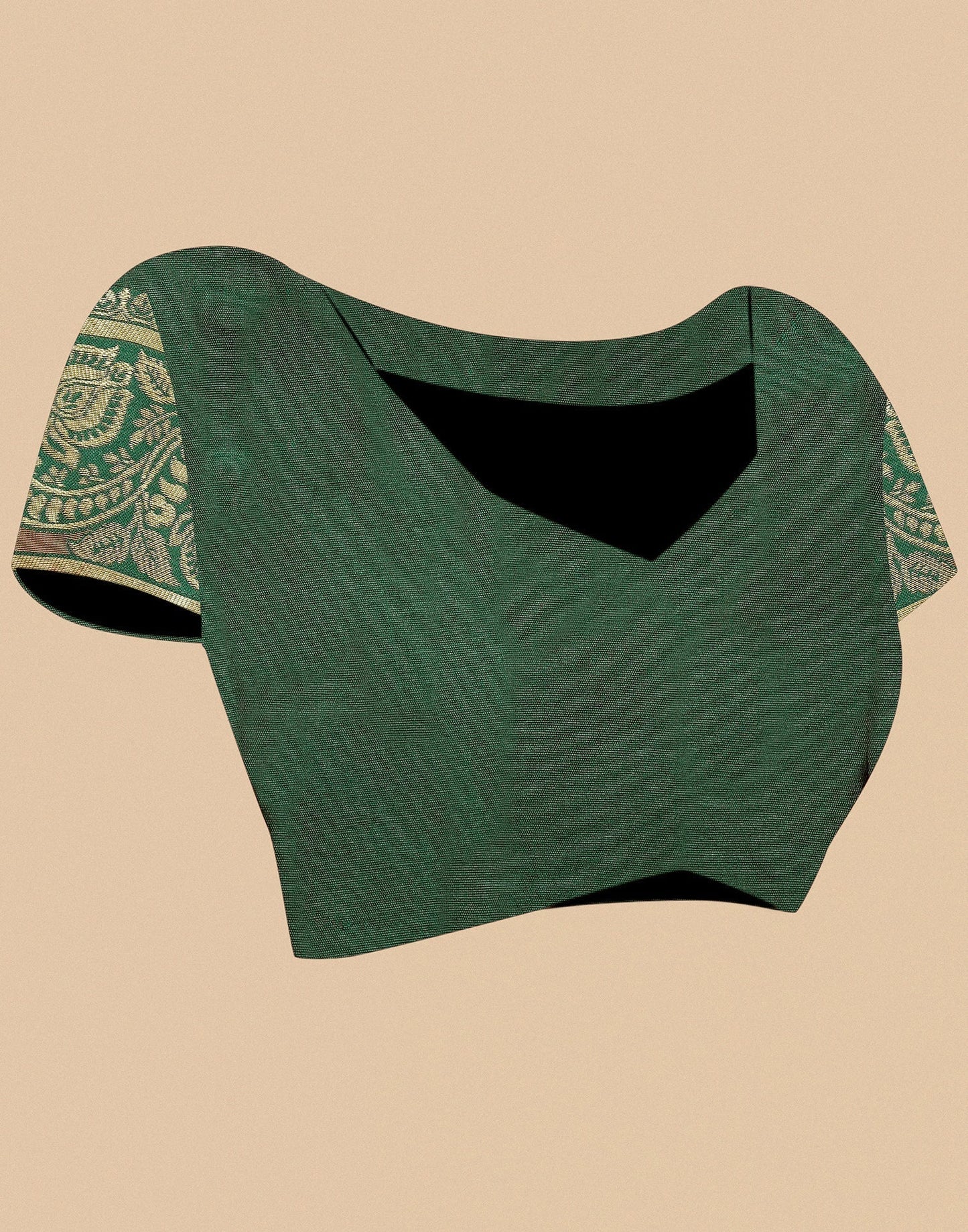 Red And Golden Silk Jacquard Saree | Leemboodi