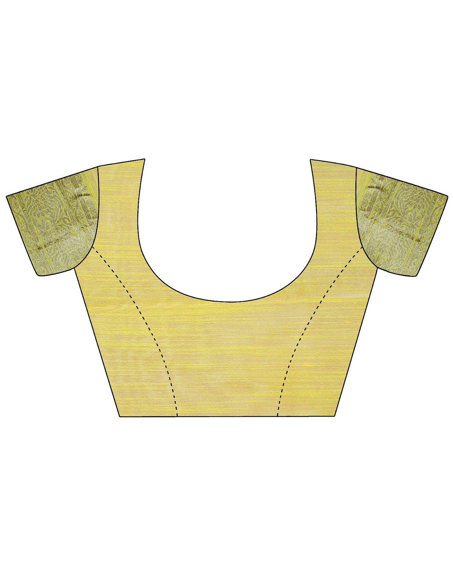 Yellow Linen Saree | Leemboodi
