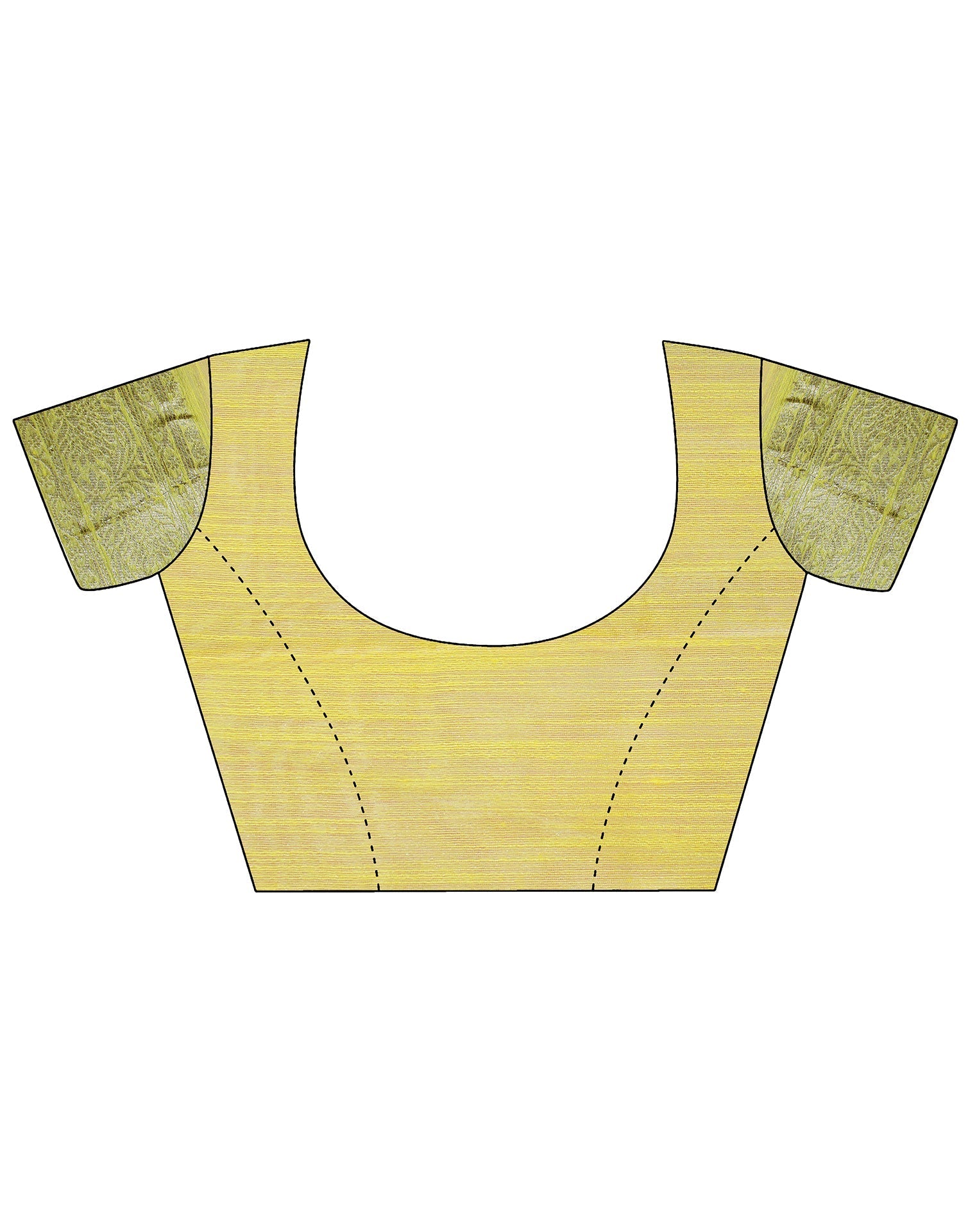 Yellow Linen Saree | Leemboodi