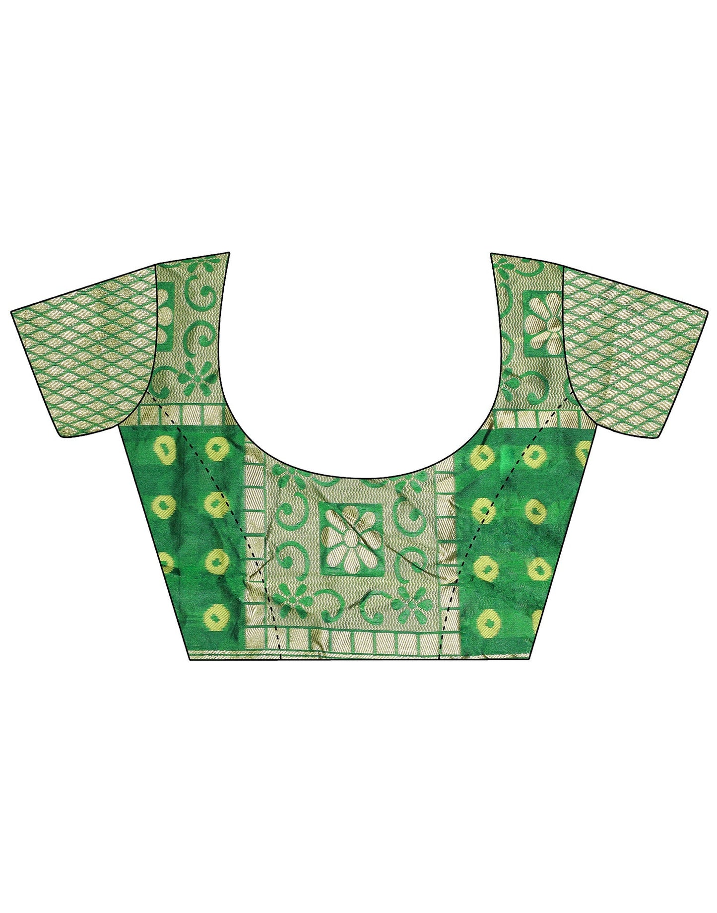 Green Banarasi Silk Saree | Sudathi