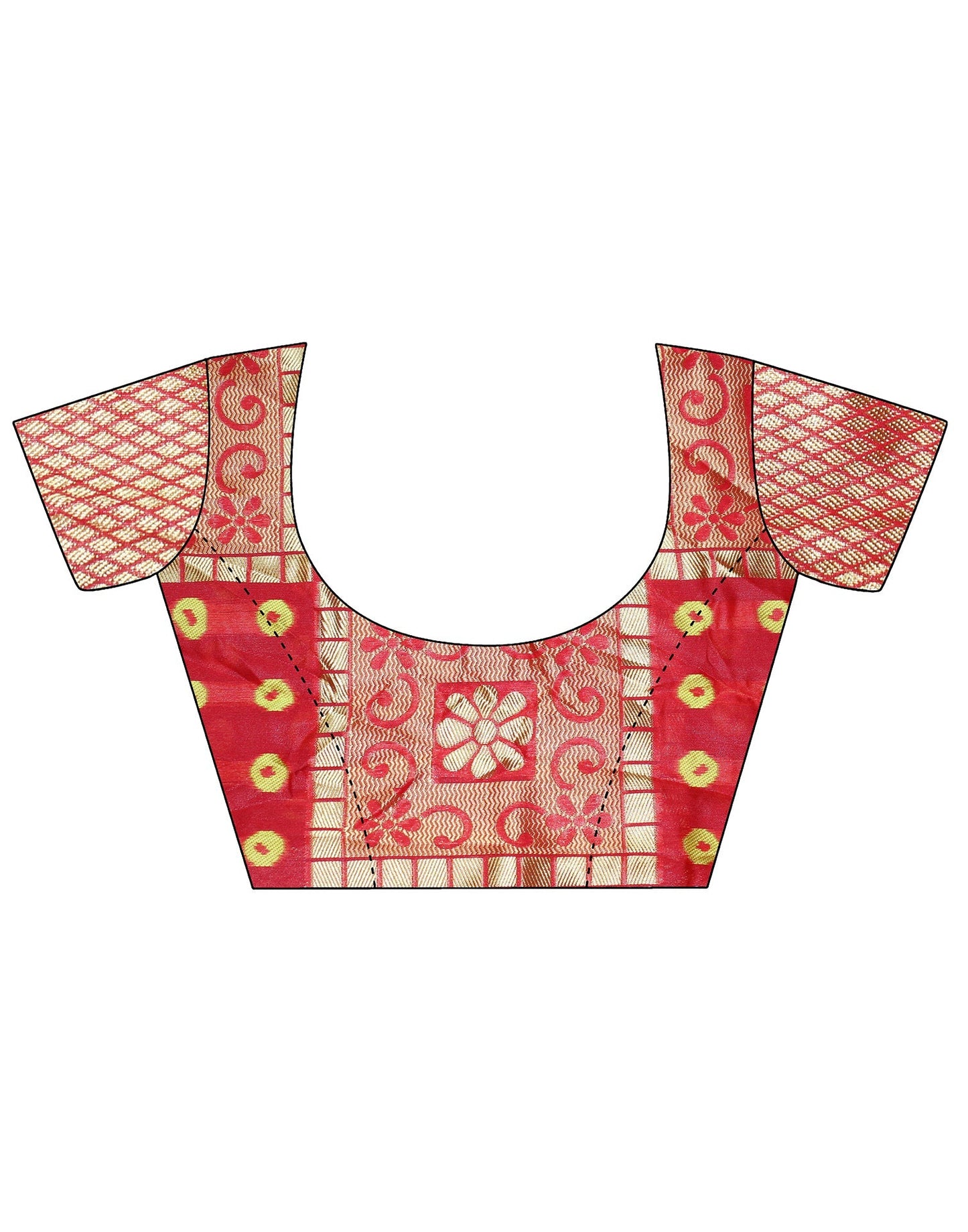 Red Banarasi Silk Saree | Leemboodi