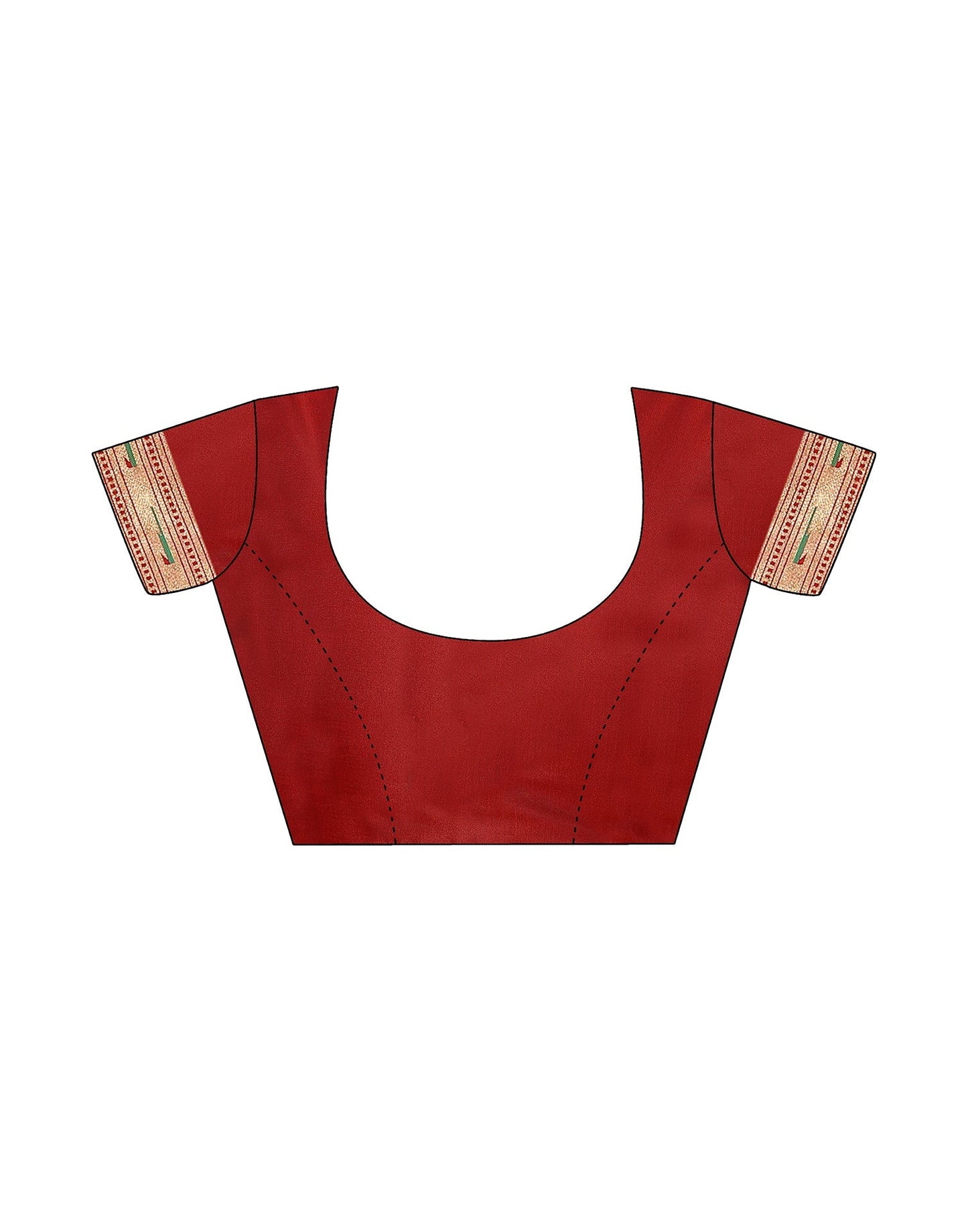 Purple Paithani Silk Saree | Leemboodi