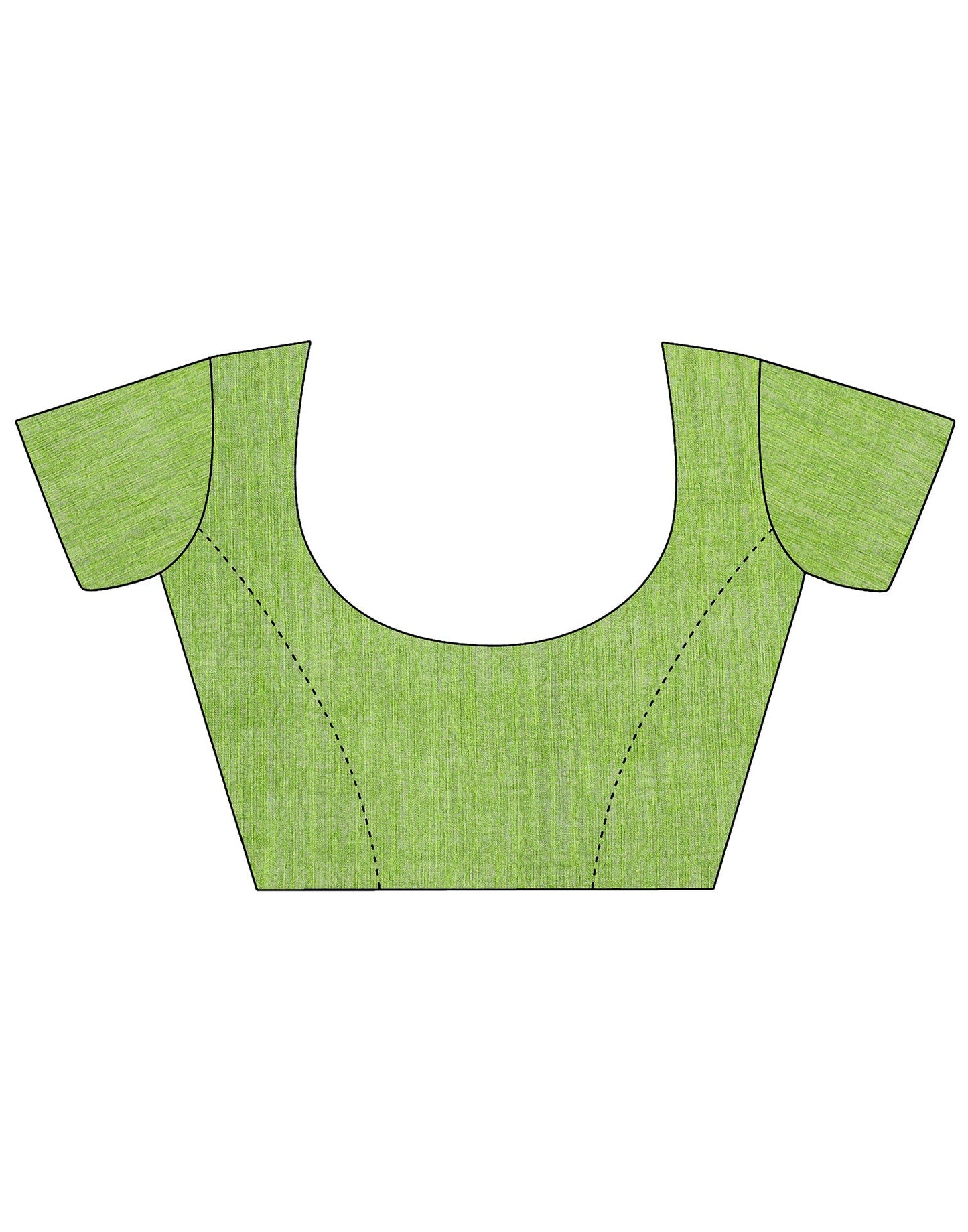 Light Green Printed Chiffon Saree | Sudathi