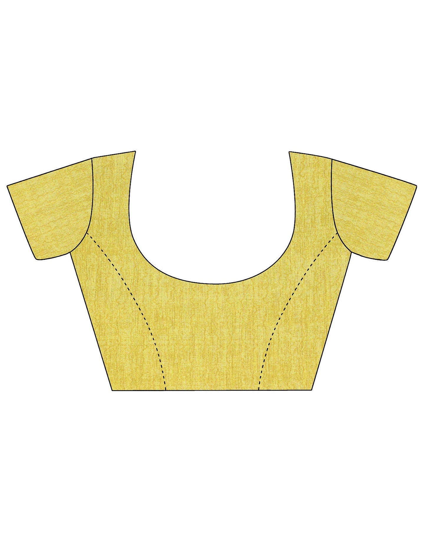 Light Yellow Printed Chiffon Saree | Sudathi