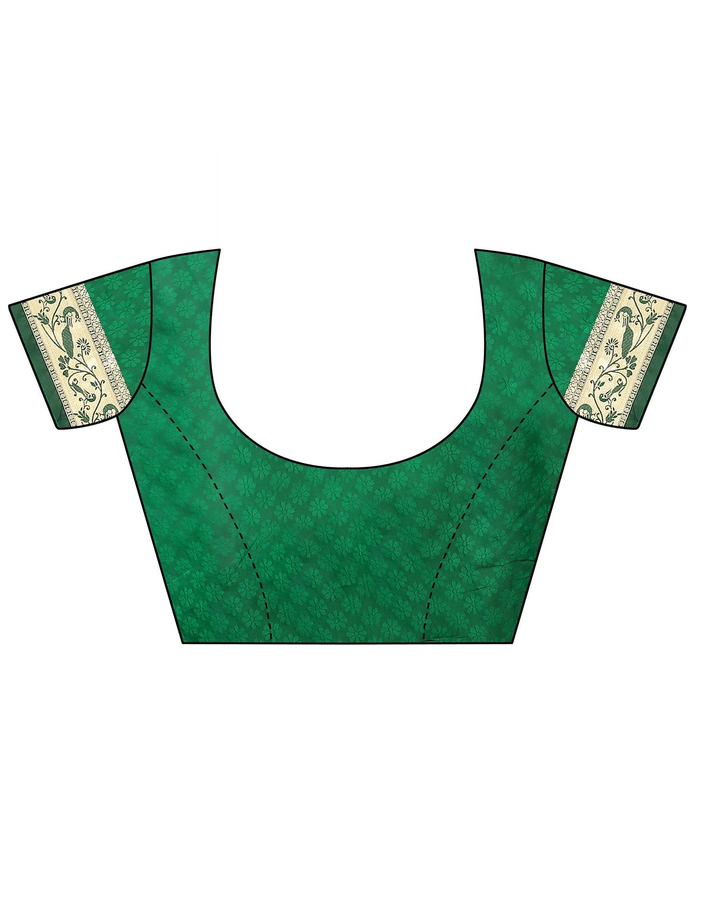 Green Paithani Silk Saree | Leemboodi