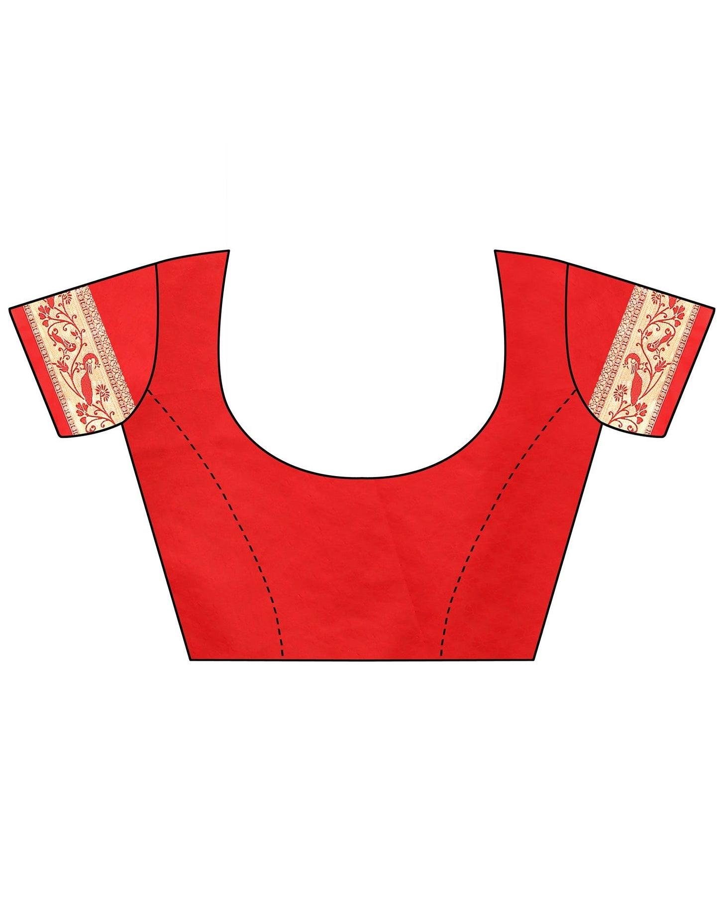 Red Paithani Silk Saree | Leemboodi