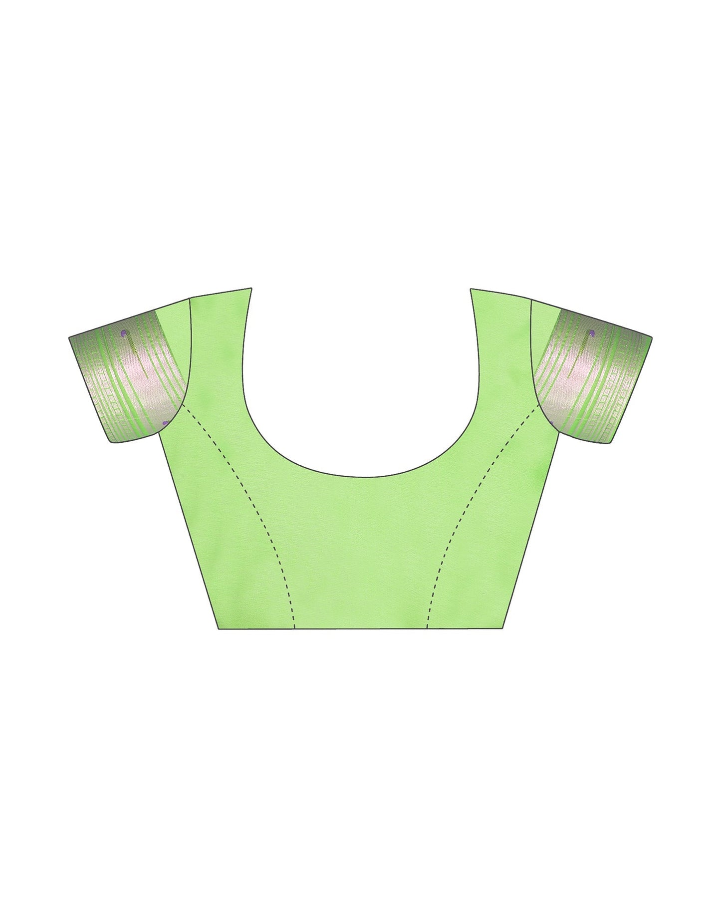 Light Green Paithani Silk Saree | Leemboodi