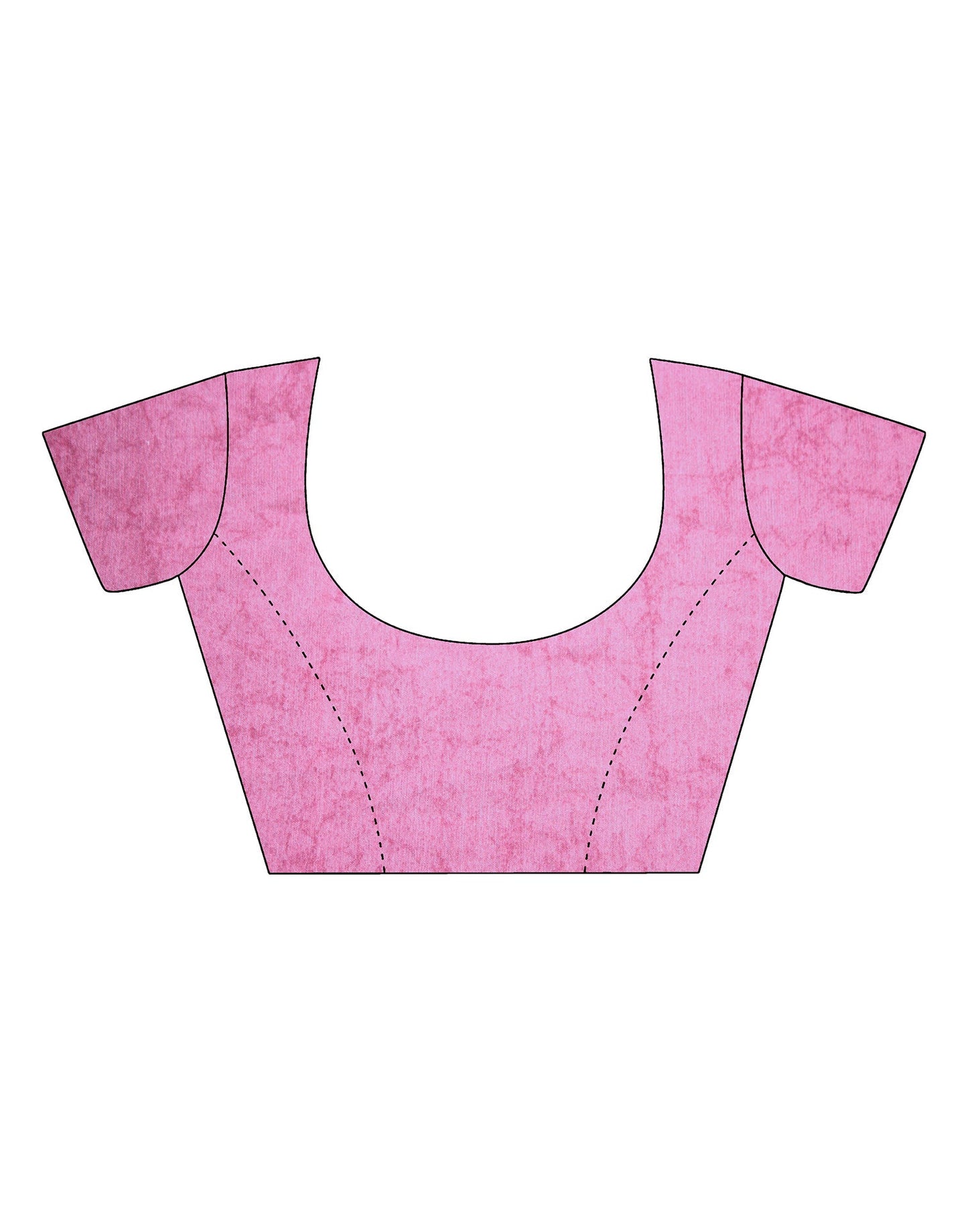 Light Pink Bandhani Chiffon Saree | Leemboodi