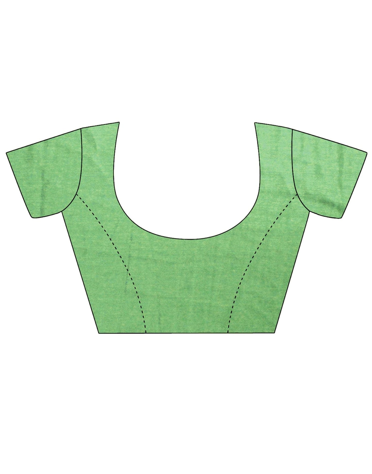 Light Green Plain Saree | Leemboodi