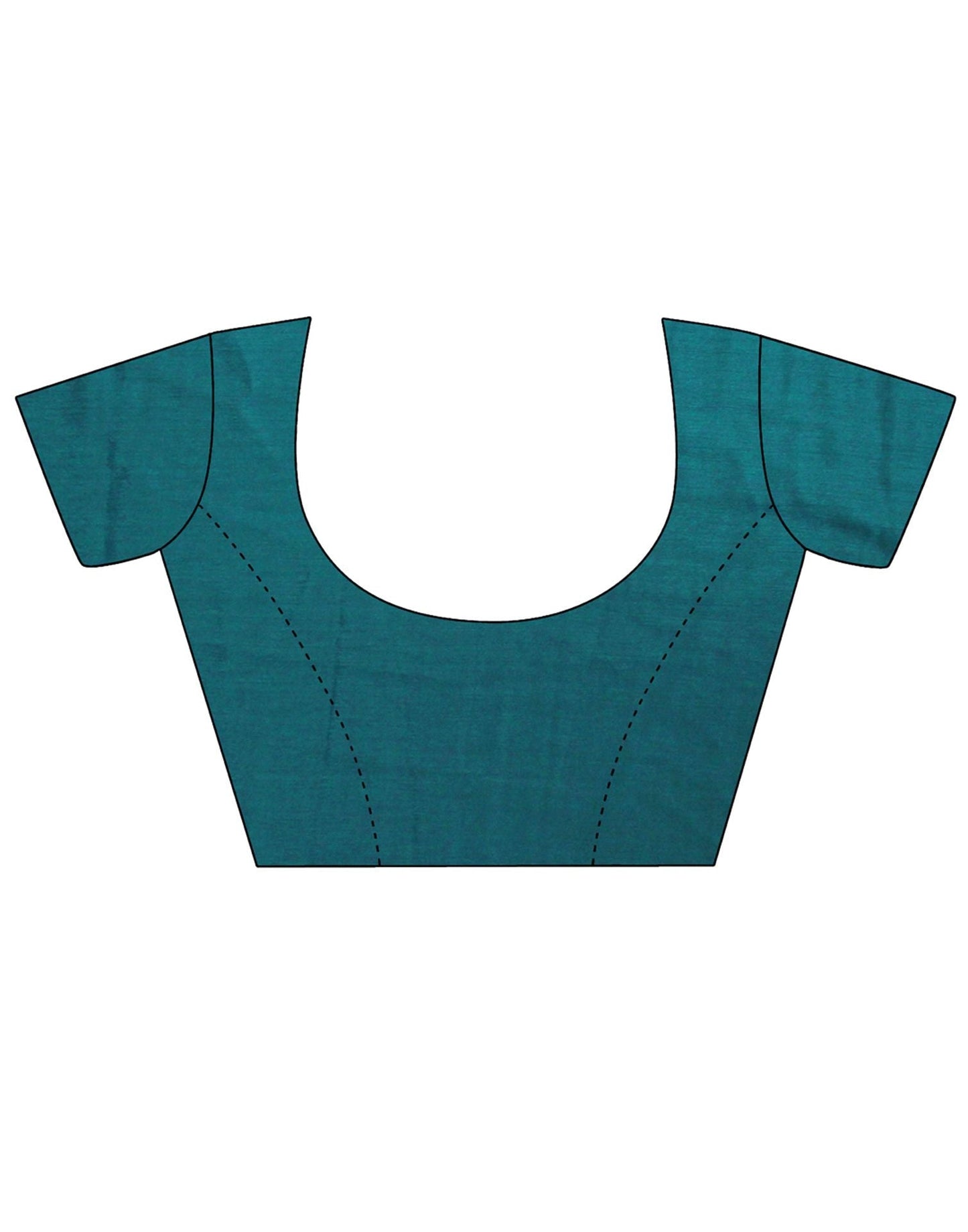 Rama Blue Silk Bandhani Saree | Leemboodi