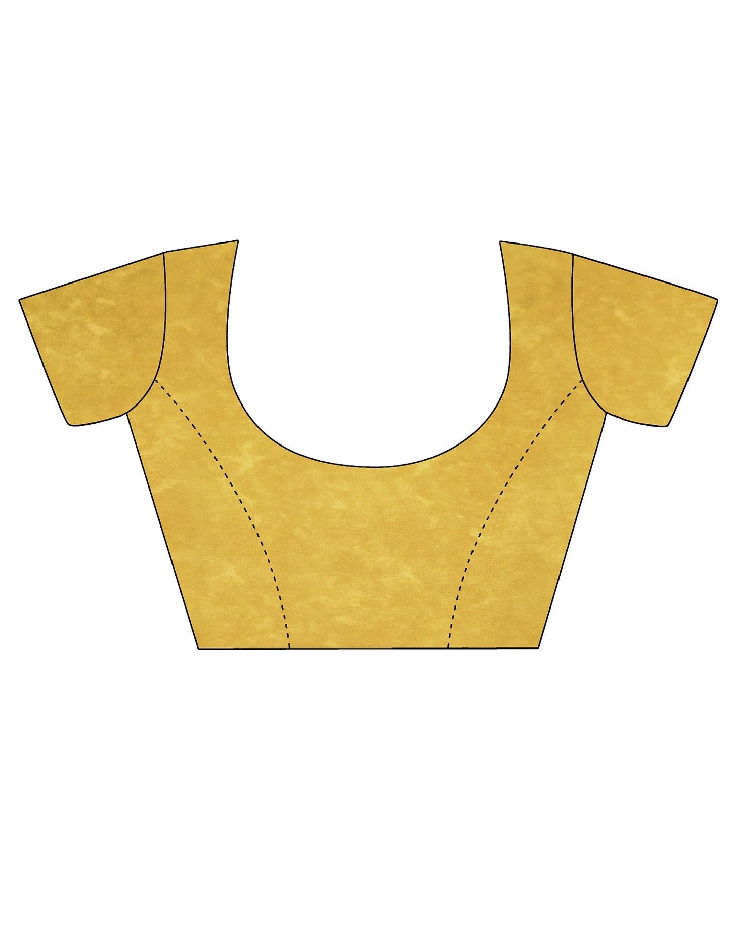 Yellow Printed Saree | Leemboodi