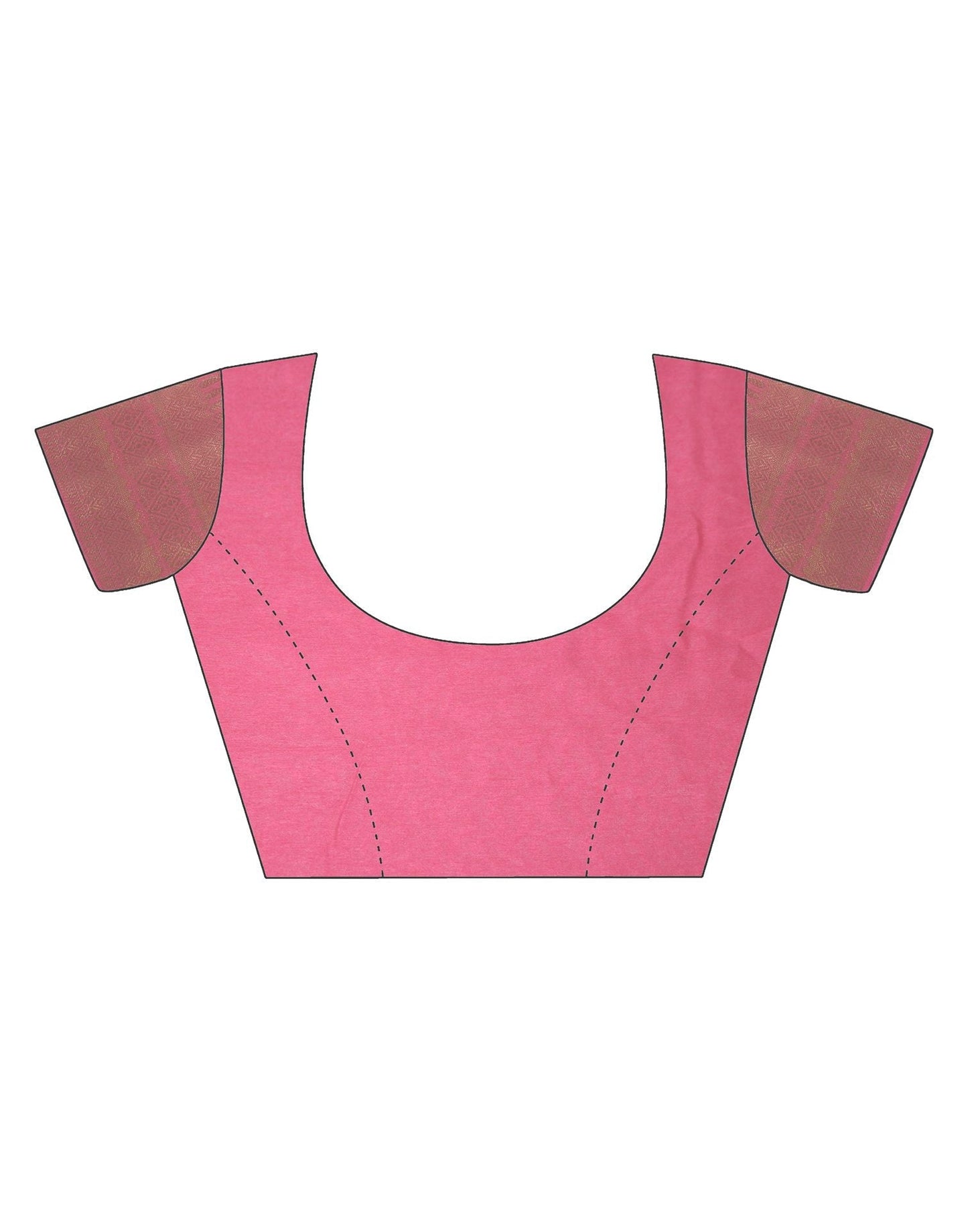 Pink Cotton Printed Saree | Leemboodi