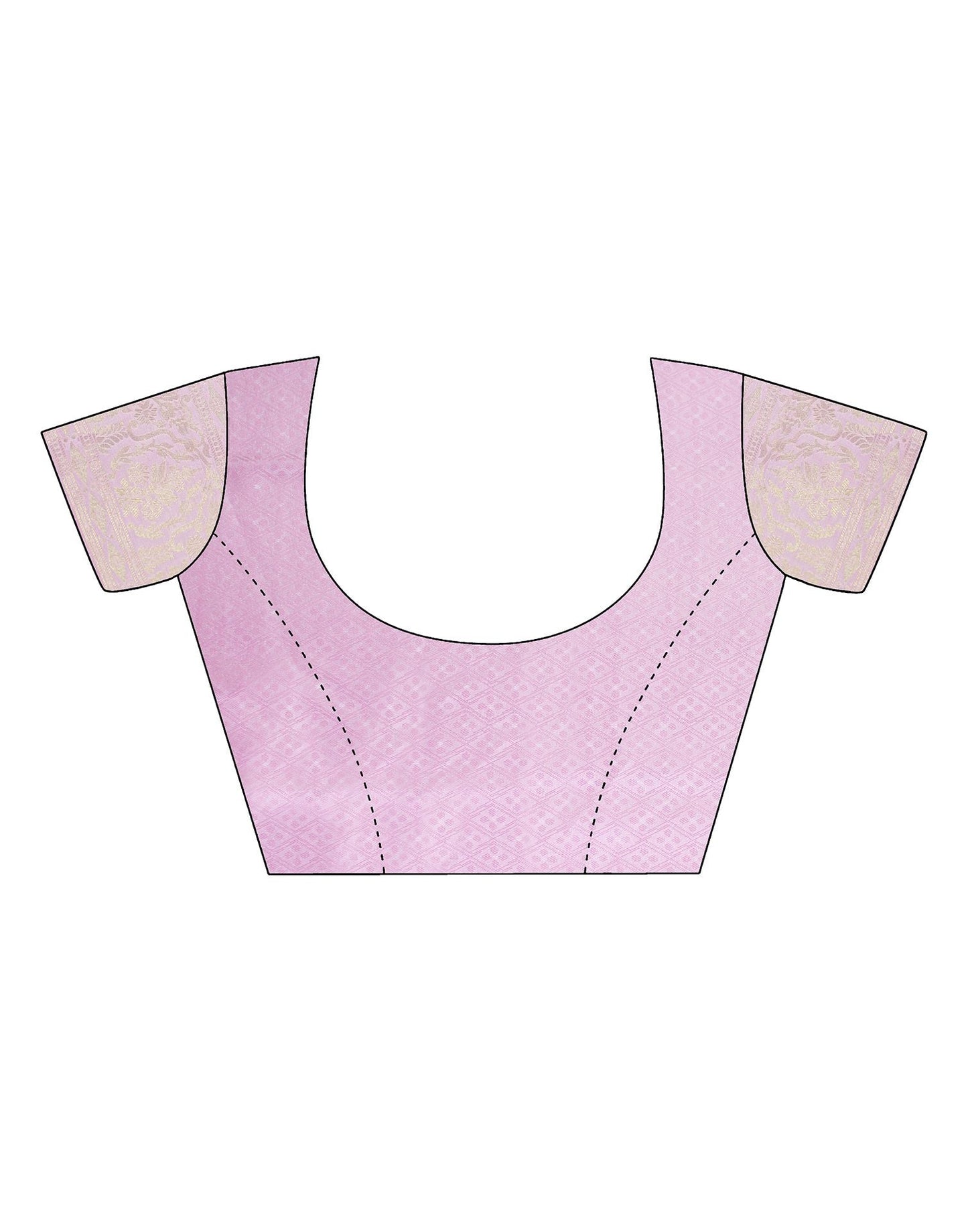 Light Pink Silk Saree | Leemboodi