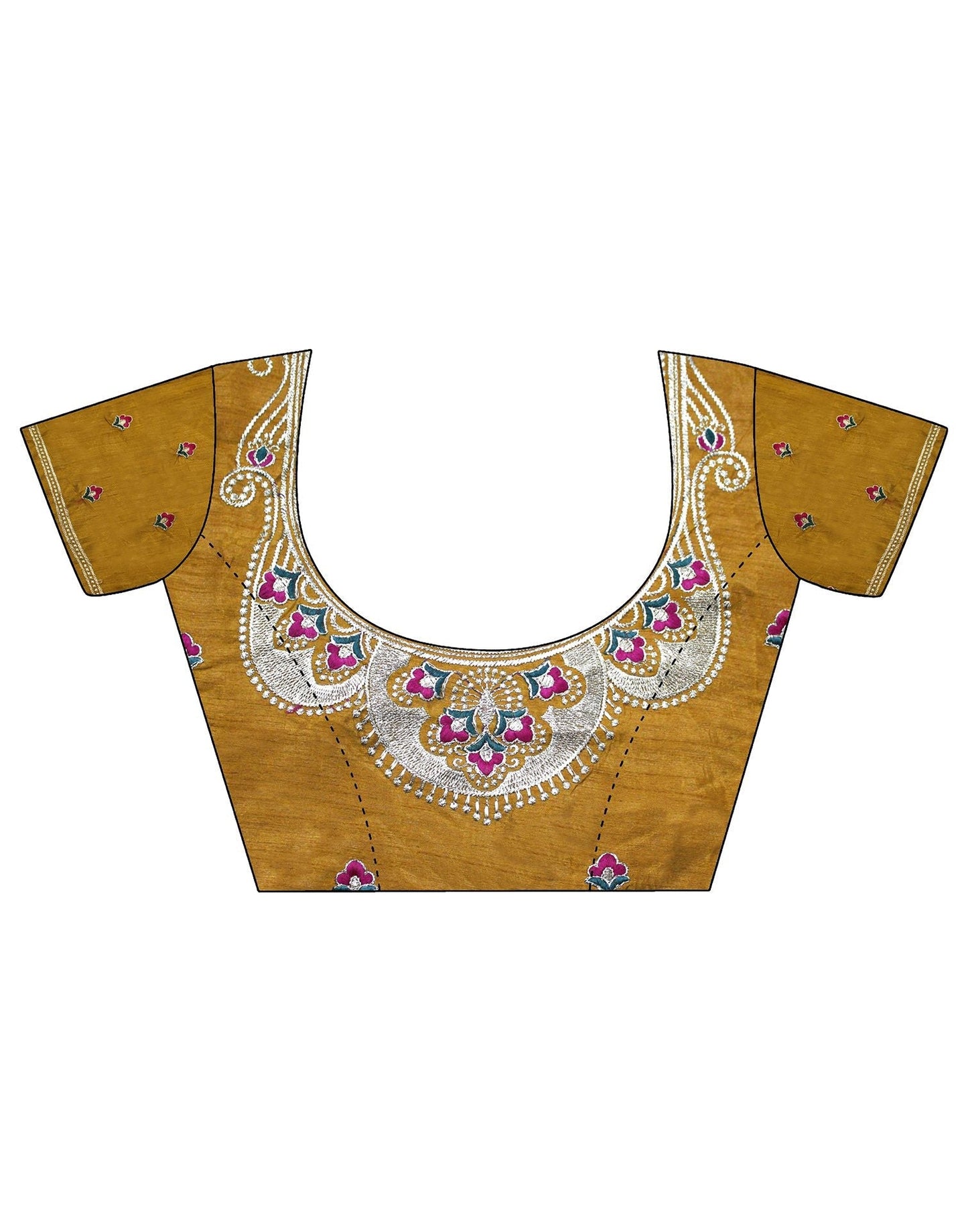 Maroon Plain Banarasi Silk Saree | Sudathi