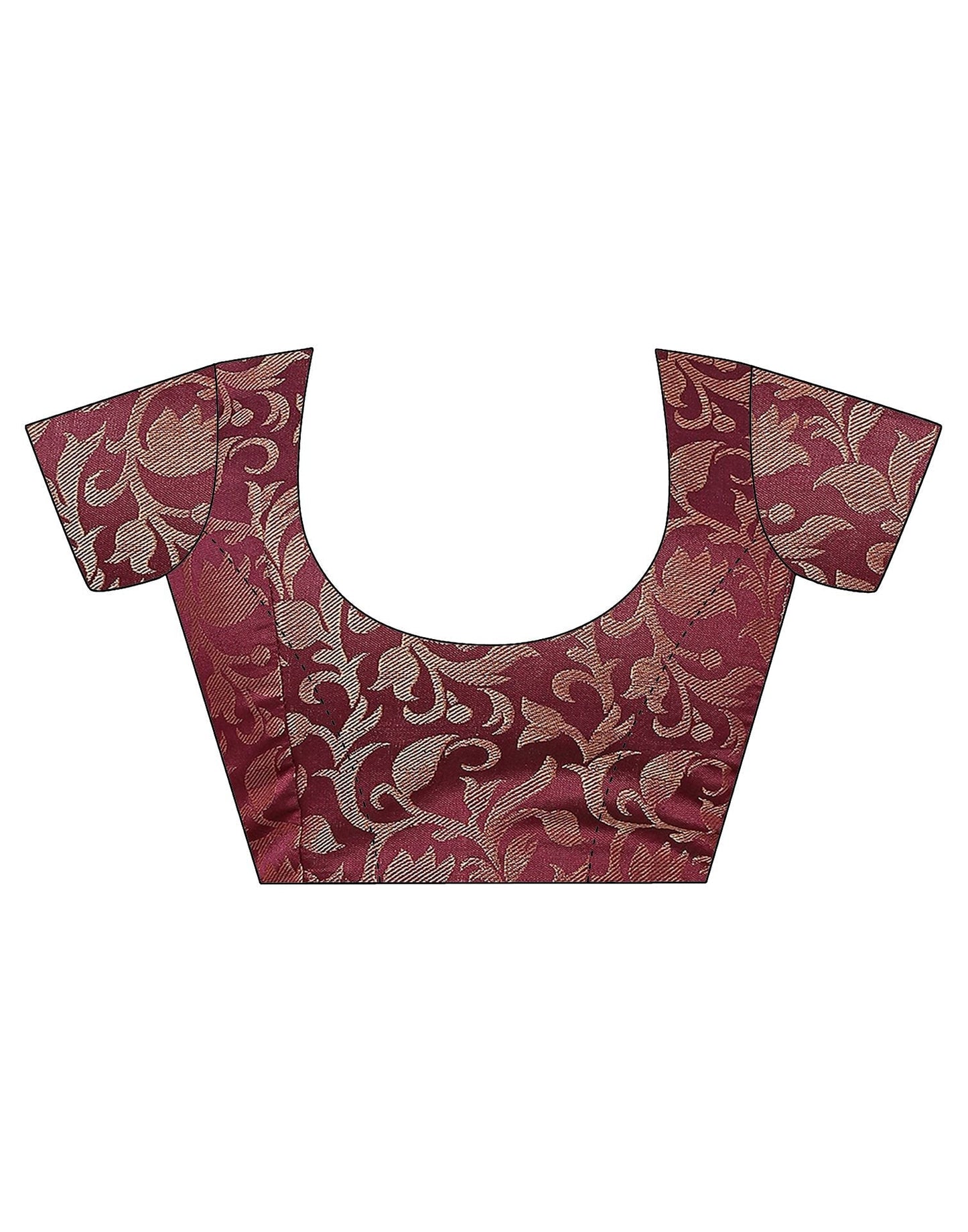 Red Cotton Saree | Sudathi