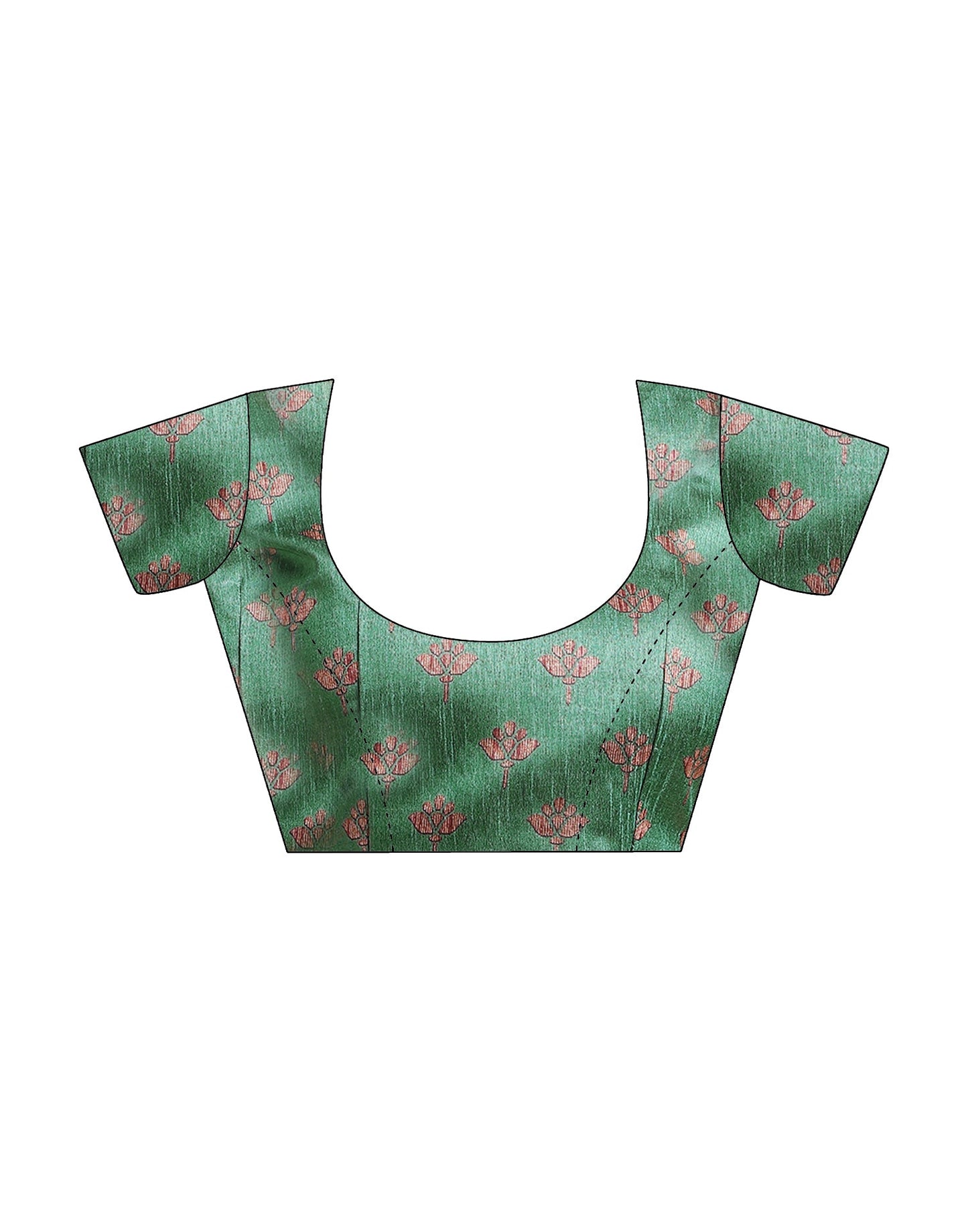 Pink Silk Digital Printed Saree