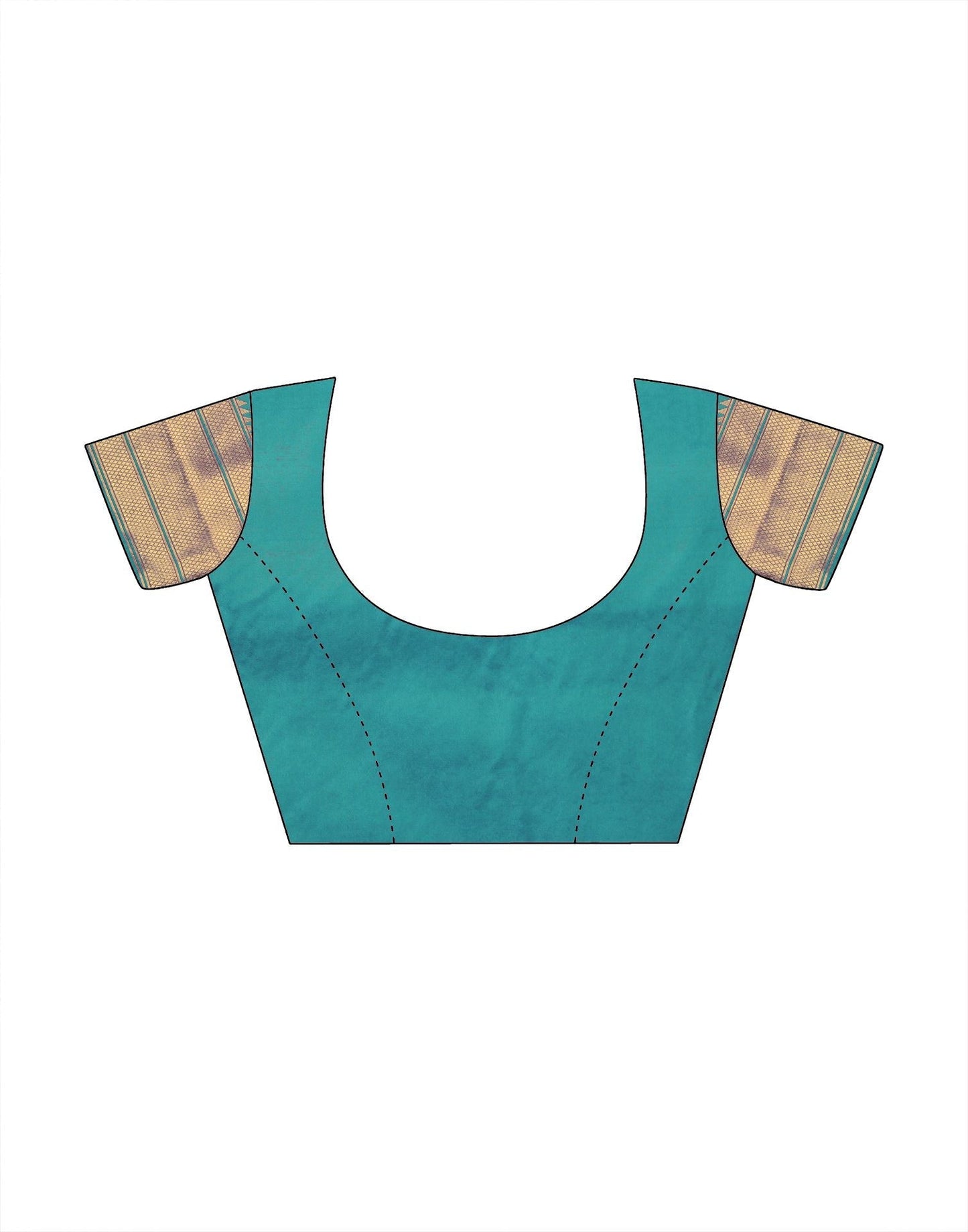 Green Woven Kanjivaram Silk Saree | Leemboodi