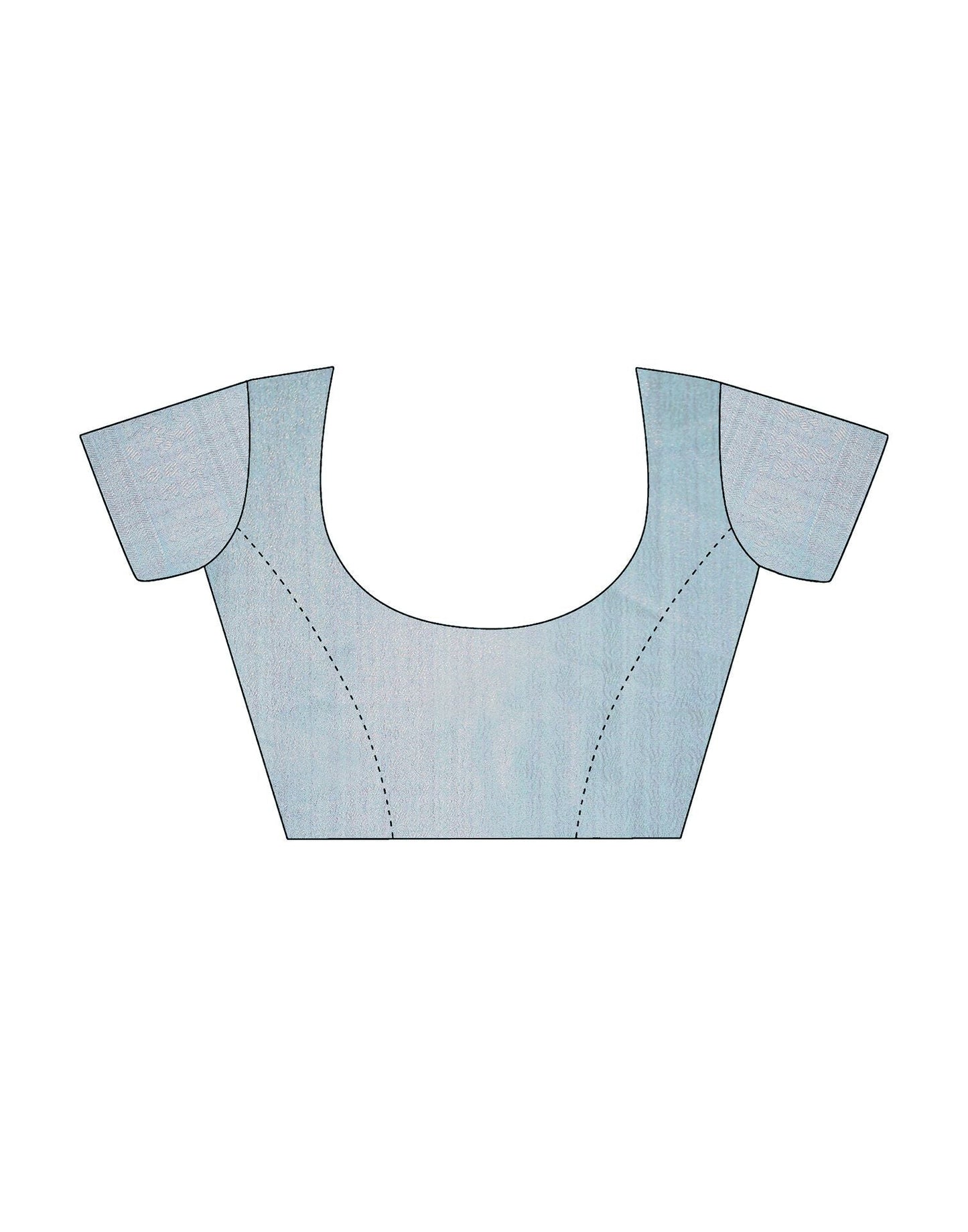 Peach Silk Digital Printed Saree With Tassel | Leemboodi