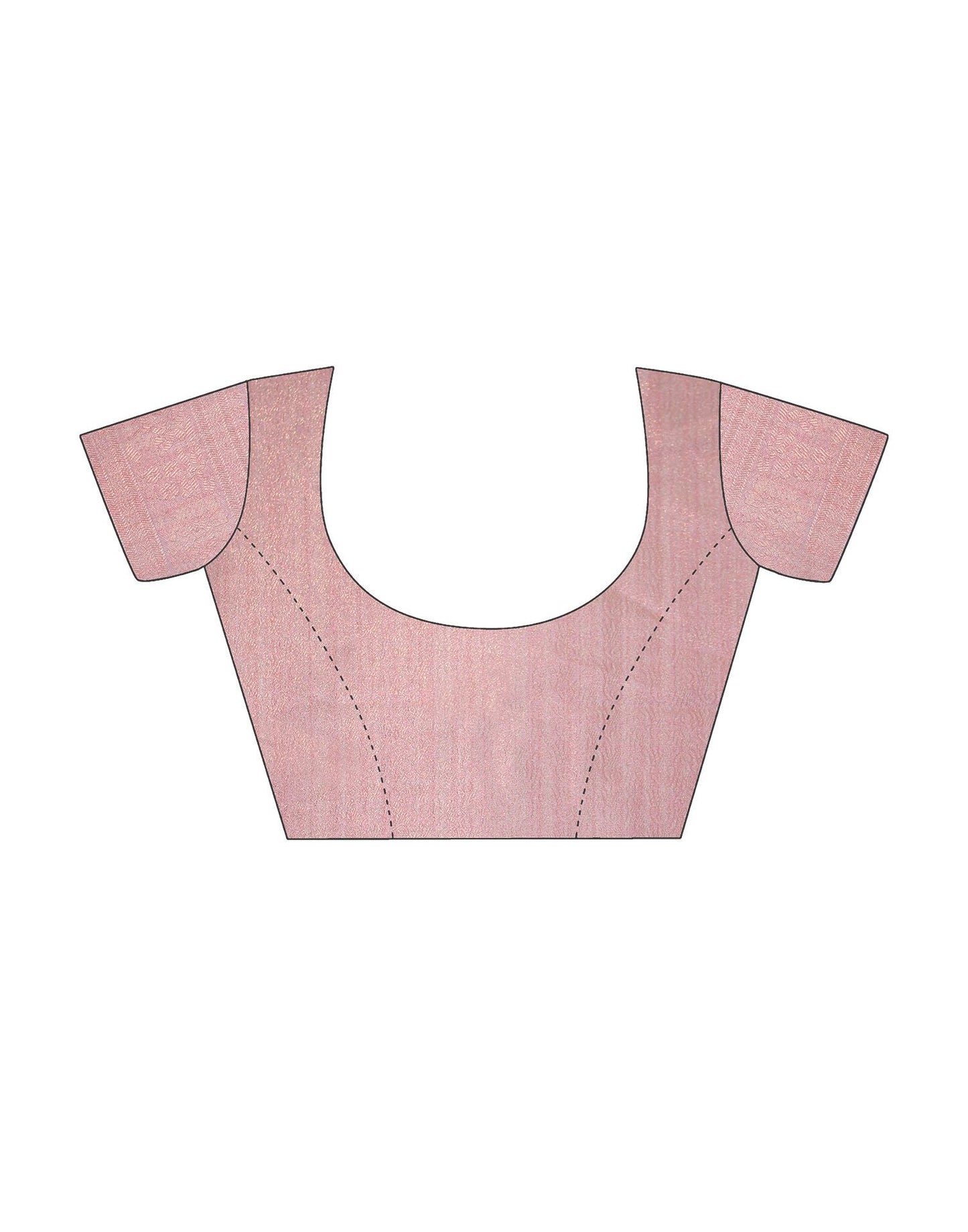 Pink Silk Digital Printed Saree With Tassel | Leemboodi