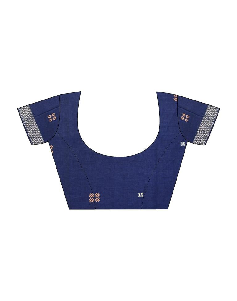 Dark Peach Patola Silk Printed Saree | Leemboodi