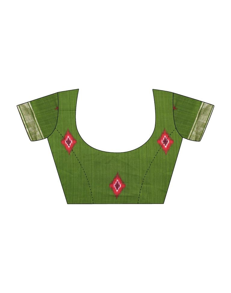 Maroon Patola Silk Printed Saree | Leemboodi