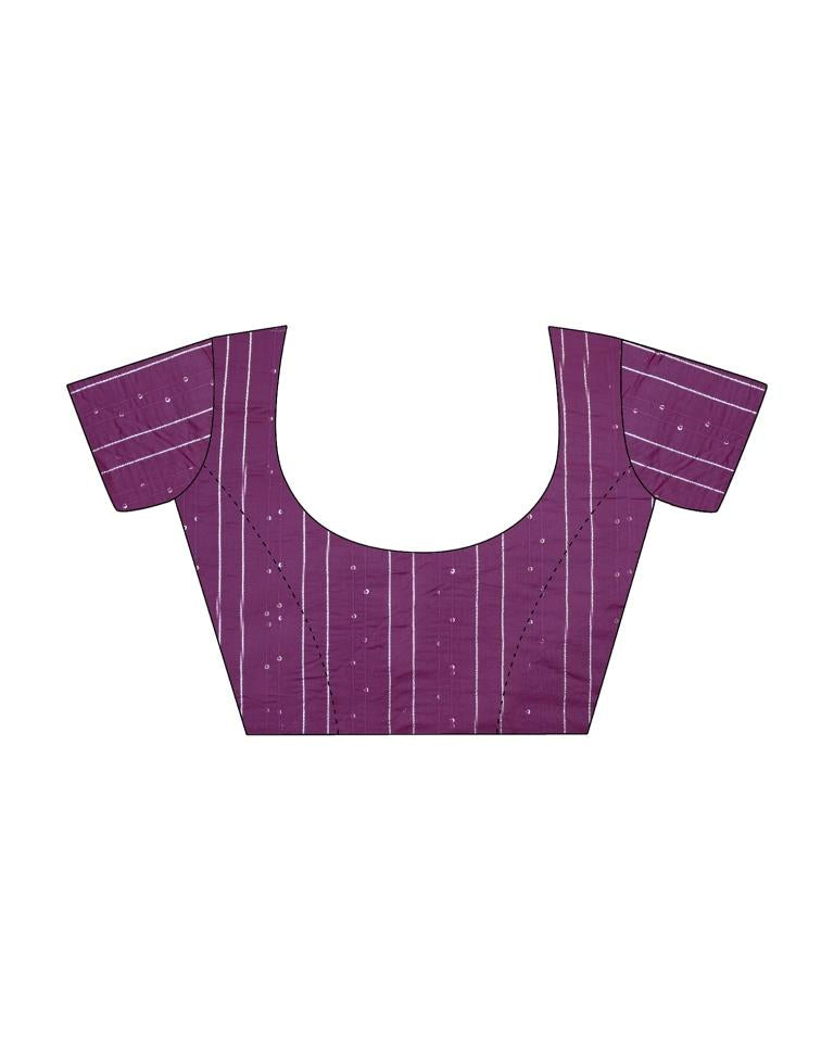 Dusty Pink Cotton Printed Saree | Leemboodi