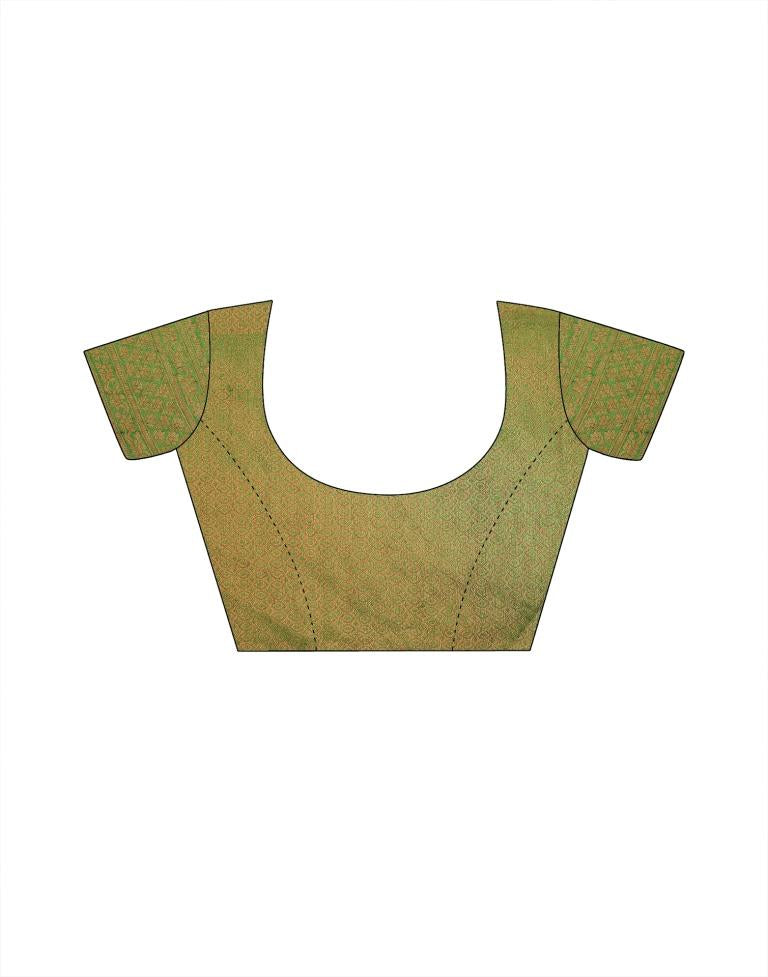 Rani Pink Silk Weaving Kanjivaram Saree | Sudathi