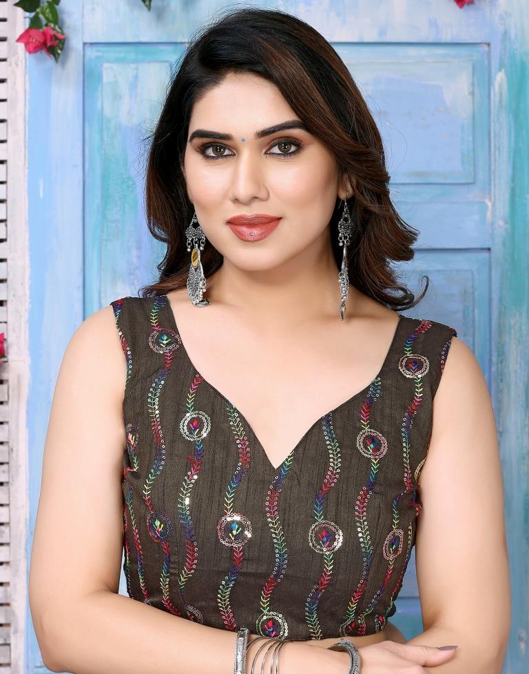 Light Green Silk Plain Saree