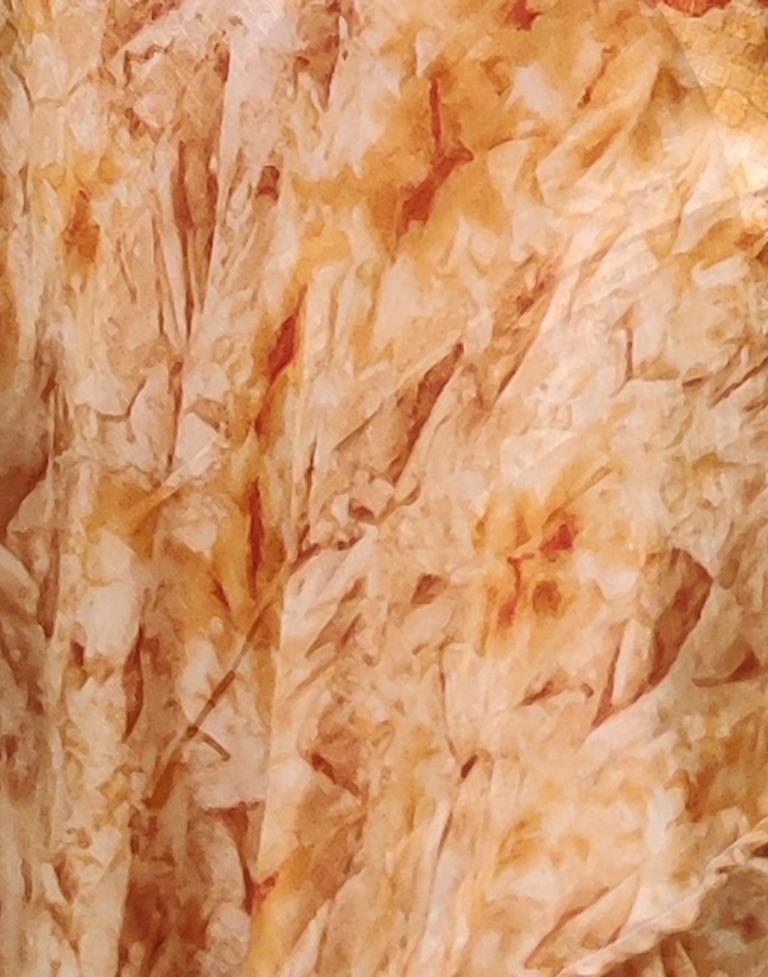 Ready to Wear Light Orange Chiffon Printed Saree