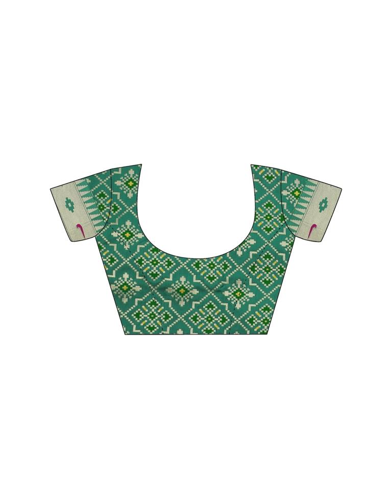 Rani Pink Weaving Silk Paithani Saree