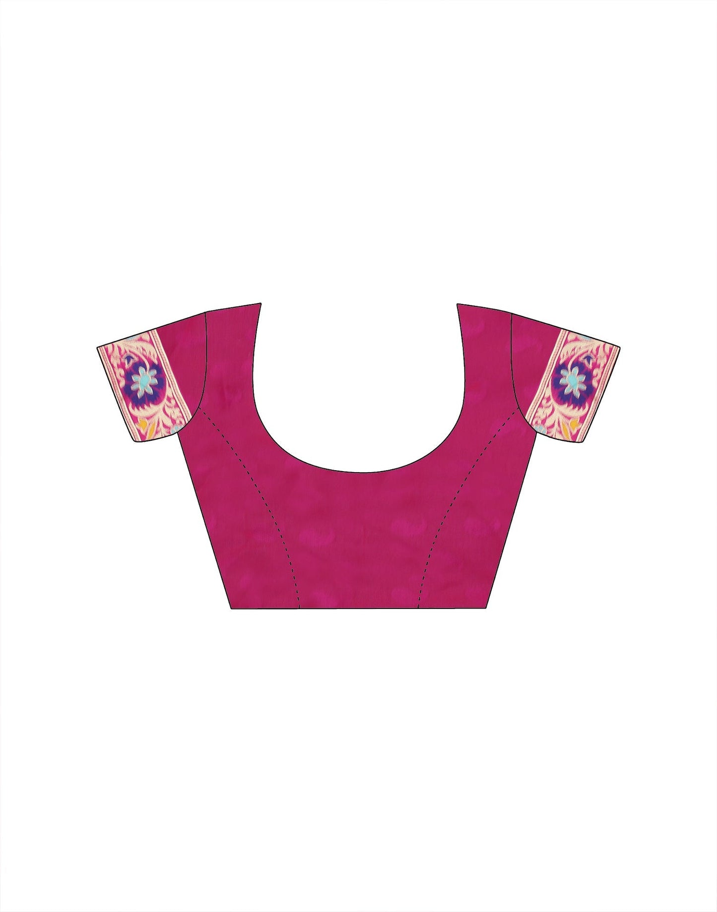 Pink Weaving Silk Banarasi Saree